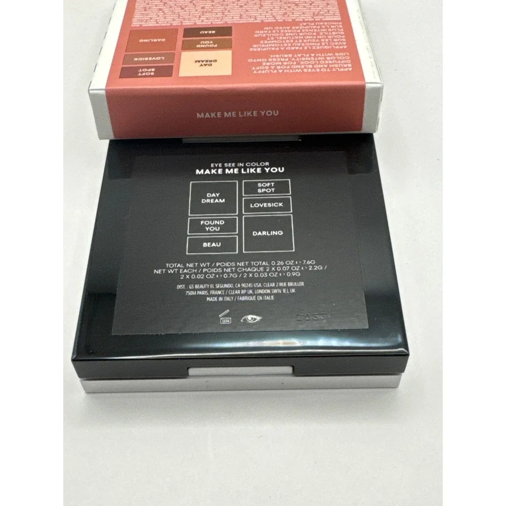 GXVE‎ Beauty Eye See In Color Make Me Like You Eyeshadow Palette BNIB
